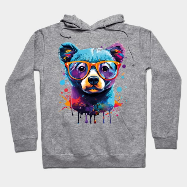 Bear - Cute Brown Bear  Grizzly Bear Hoodie by BigWildKiwi